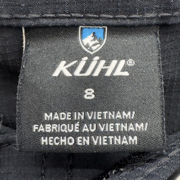 Kuhl Women's Outdoor Performance Horizn 13" Shorts Black Size 8 - Picture 5 of 16